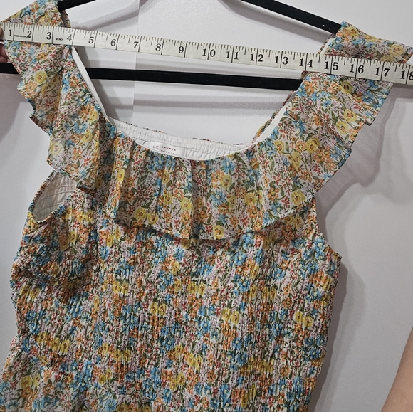 LC LAUREN CONRAD Blouse Size L Woman's Floral print. - Picture 9 of 16